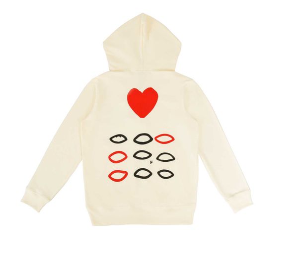 2023 play designer men's hoodies fashion hearts badge hoodie trend cotton sweatshirts women's clothing labels complete s2, Black
2023 play designer men's hoodies fashion hearts badge hoodie trend cotton sweatshirts women's clothing labels complete s2, Black
