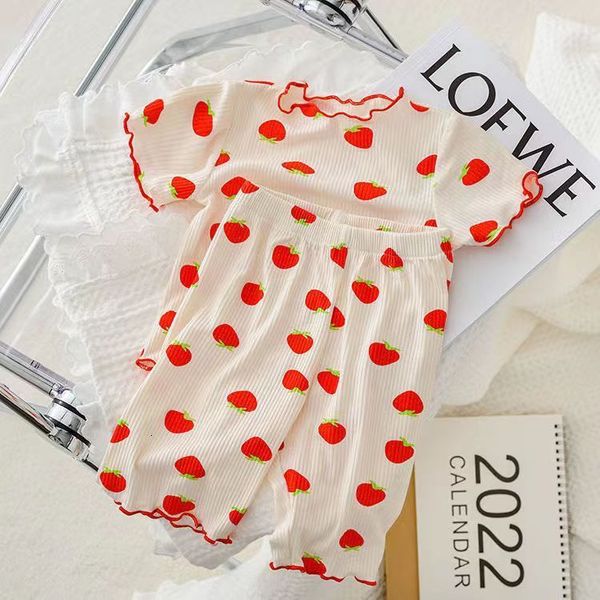 rompers strawberry clothes outfit for baby girl summer casual suit korean style children sleepwear indoor sets kids wear 230427, Blue
rompers strawberry clothes outfit for baby girl summer casual suit korean style children sleepwear indoor sets kids wear 230427, Blue