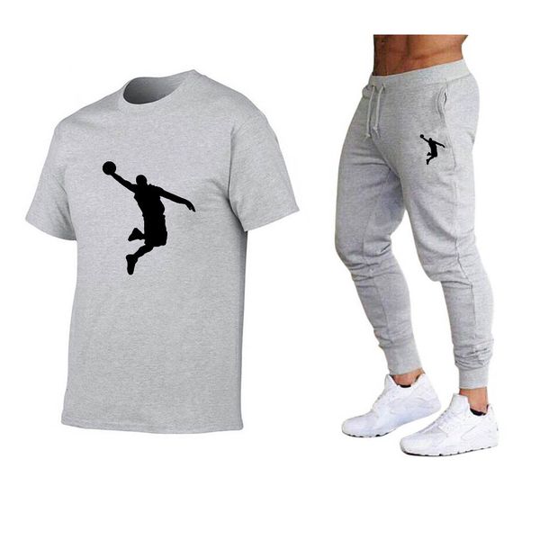 men's tracksuits short sleeve fashion t-shirt and tracksuit suit jogging pants brand casual hip hop fitness plus size product 230428, Gray
men's tracksuits short sleeve fashion t-shirt and tracksuit suit jogging pants brand casual hip hop fitness plus size product 230428, Gray