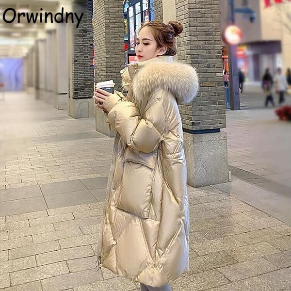 leather orwindny fashion long parkas snow wear drawstring slim fashion windproof jackets women large fur collar hooded warm coats female, Black
leather orwindny fashion long parkas snow wear drawstring slim fashion windproof jackets women large fur collar hooded warm coats female, Black