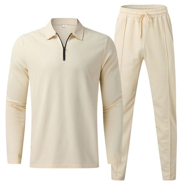 men's tracksuits spring autumn man sportwear set long sleeve polo shirtlong pants men 2 piece sets men tracksuit casual trend clothing, Gray
men's tracksuits spring autumn man sportwear set long sleeve polo shirtlong pants men 2 piece sets men tracksuit casual trend clothing, Gray
