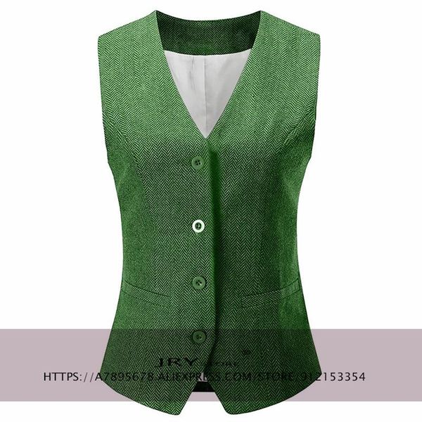 leather women's suit vest retro herringbone tweed waistcoat dress steampunk lady jacket, Black
leather women's suit vest retro herringbone tweed waistcoat dress steampunk lady jacket, Black