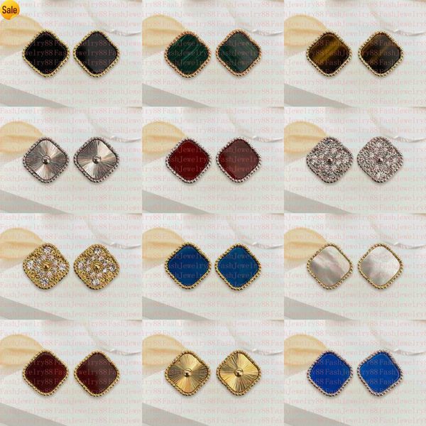 designers vintage 4/four leaf clover charm stud earrings back mother-of-pearl silver 18k gold plated agate for women girls valentine's, Golden;silver
designers vintage 4/four leaf clover charm stud earrings back mother-of-pearl silver 18k gold plated agate for women girls valentine's, Golden;silver