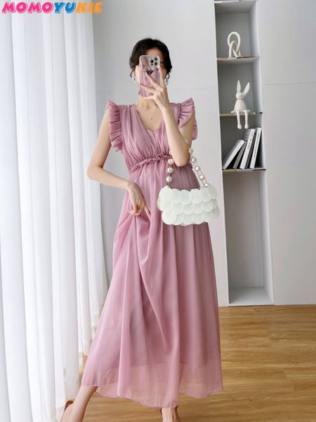 maternity dresses summer party dresses maternity fairy dress petal sleeve high waist v-neck pregnant women dress sleeveless princess chiffon, White
maternity dresses summer party dresses maternity fairy dress petal sleeve high waist v-neck pregnant women dress sleeveless princess chiffon, White