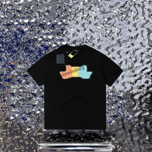 xinxinbuy men designer tee t shirt 23ss paris rainbow letter print short sleeve cotton women black white blue s-2xl, Black;brown
xinxinbuy men designer tee t shirt 23ss paris rainbow letter print short sleeve cotton women black white blue s-2xl, Black;brown