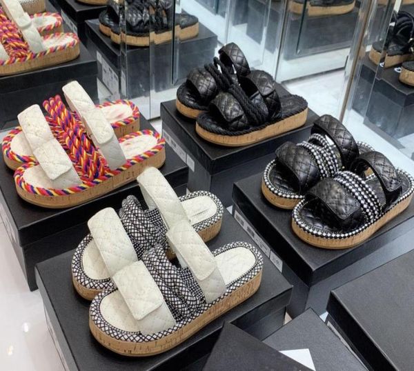 women camillia sandals rope strappy white 3540 fashion leather lsandals flat slides heel beach shoes open toe with box6099575, Black
women camillia sandals rope strappy white 3540 fashion leather lsandals flat slides heel beach shoes open toe with box6099575, Black