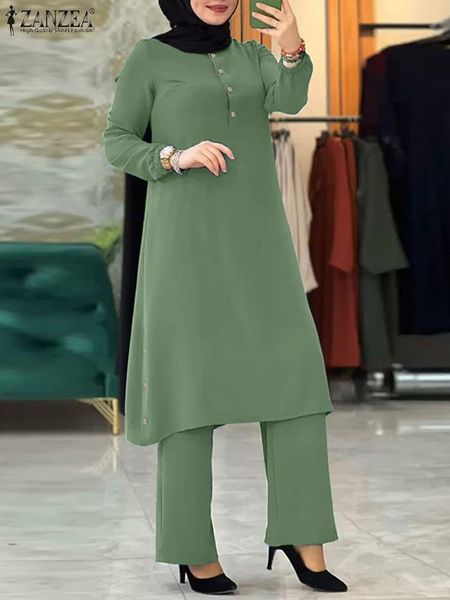 dress zanzea muslim women sets ramadan turkey abaya lsamic clothing long sleeve blouse wide leg pant suits woman urabn tracksuits 2pcs, White
dress zanzea muslim women sets ramadan turkey abaya lsamic clothing long sleeve blouse wide leg pant suits woman urabn tracksuits 2pcs, White