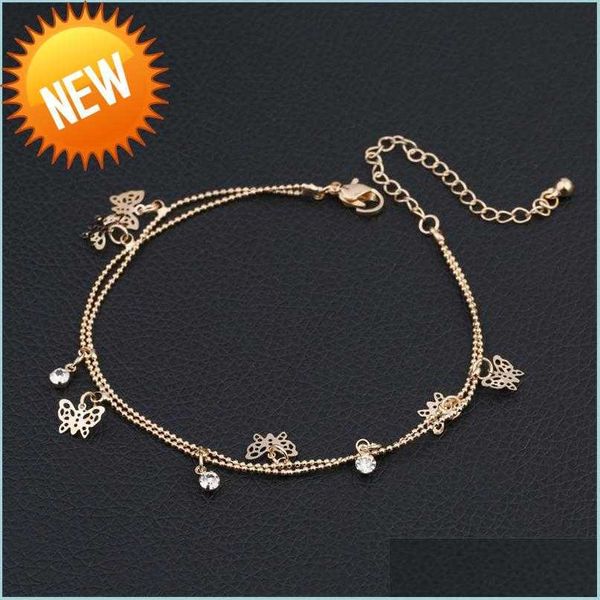 anklets butterfly anklet bead charm double fashion chain jewelry deck foot women ankle bracelets holiday gift ornament 2 45zy k2 drop dhduq, Red;blue
anklets butterfly anklet bead charm double fashion chain jewelry deck foot women ankle bracelets holiday gift ornament 2 45zy k2 drop dhduq, Red;blue