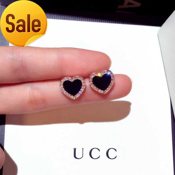 925 sterling silver heart stud earrings for women 18k rose gold shining crystal ear rings jewelry for party, Golden;silver
925 sterling silver heart stud earrings for women 18k rose gold shining crystal ear rings jewelry for party, Golden;silver
