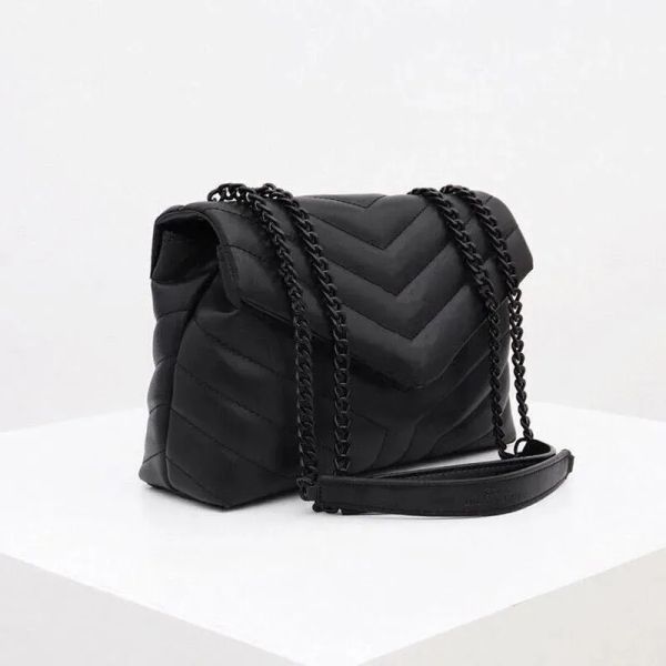 new luxury handbag shoulder bag brand y-shaped designer seam leather ladies metal chain black clamshell messenger chain bags box wholesale
new luxury handbag shoulder bag brand y-shaped designer seam leather ladies metal chain black clamshell messenger chain bags box wholesale