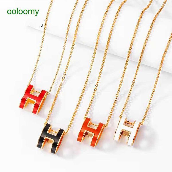 hemres designer necklace tiktok online live broadcast h letter enamel drop glaze necklace female korean pendant light luxury titanium steel, Black
hemres designer necklace tiktok online live broadcast h letter enamel drop glaze necklace female korean pendant light luxury titanium steel, Black