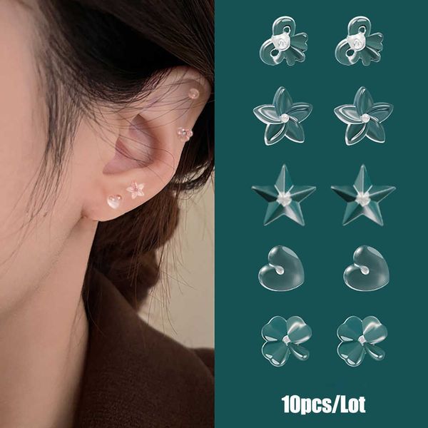 stud 10pcs invisible resin clear ear pins heart star prevent allergy transparent bioplast cartilage helix earring piercing jewelry w0428, Golden;silver
stud 10pcs invisible resin clear ear pins heart star prevent allergy transparent bioplast cartilage helix earring piercing jewelry w0428, Golden;silver