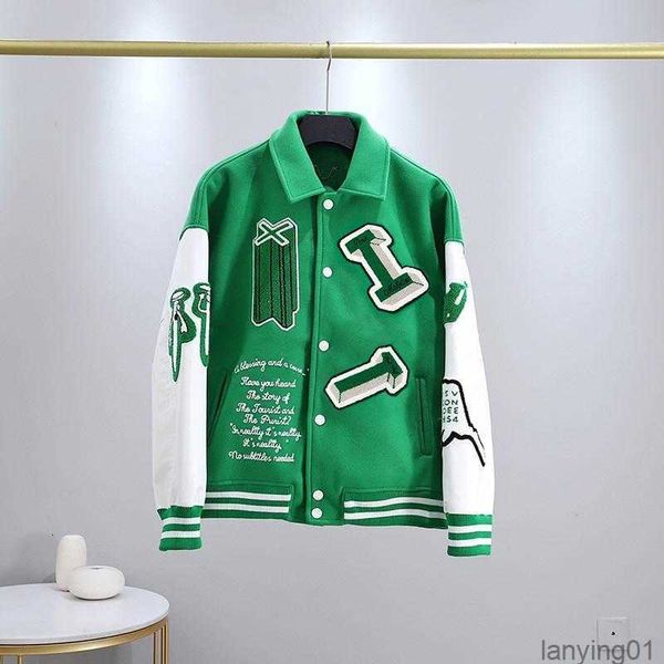 men's jackets 2021 fashion brand men jacket vintage loose long sleeve green baseball man's hip hop autumn varsity, Black;brown
men's jackets 2021 fashion brand men jacket vintage loose long sleeve green baseball man's hip hop autumn varsity, Black;brown