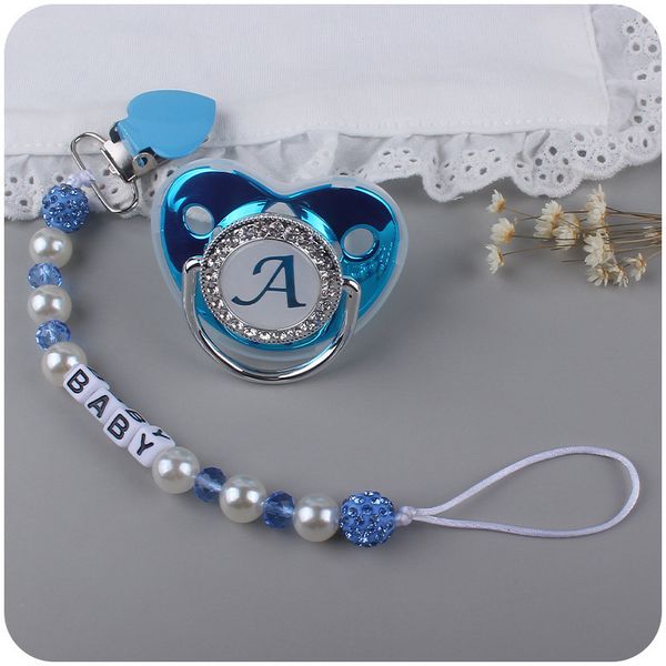 pacifier holders clips# luxury blue baby bpa silicone name initial letter with clip cartoon infant orthodontic 230427
pacifier holders clips# luxury blue baby bpa silicone name initial letter with clip cartoon infant orthodontic 230427