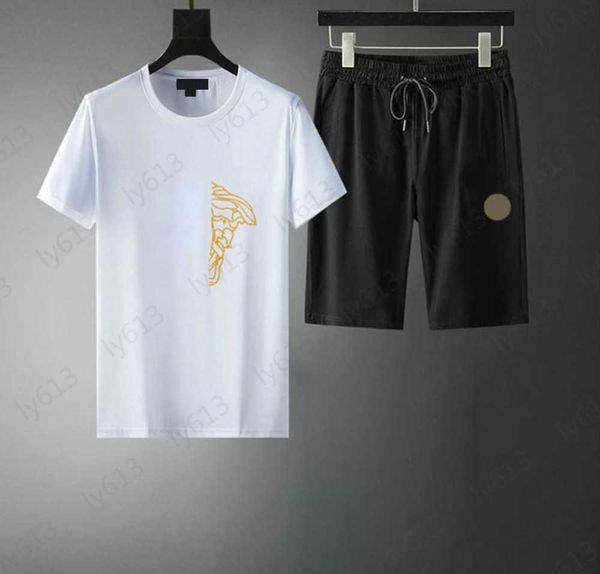 summer white designer mens clothes sets fashion leisure luxury mercerized cotton classic brand digital reflective technology round neck shor, Gray
summer white designer mens clothes sets fashion leisure luxury mercerized cotton classic brand digital reflective technology round neck shor, Gray