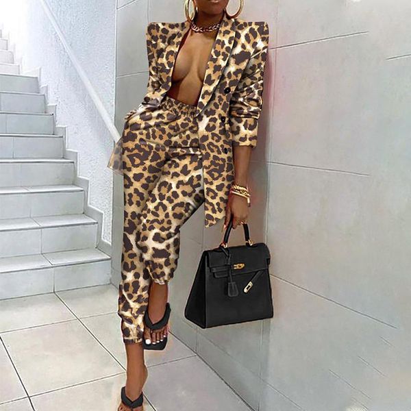 pants office lady 2 piece suit of women leopard tie dye print blazer jackets elegant coat female set 2021 fall new outfit high waist, White
pants office lady 2 piece suit of women leopard tie dye print blazer jackets elegant coat female set 2021 fall new outfit high waist, White