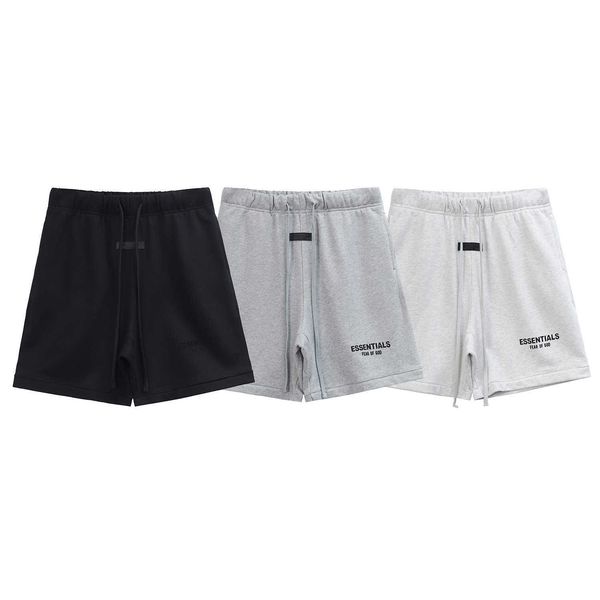 men's and women's new shorts fashion high street brand ess version spring/summer letter printed flocked drawstring hkyn, White;black
men's and women's new shorts fashion high street brand ess version spring/summer letter printed flocked drawstring hkyn, White;black