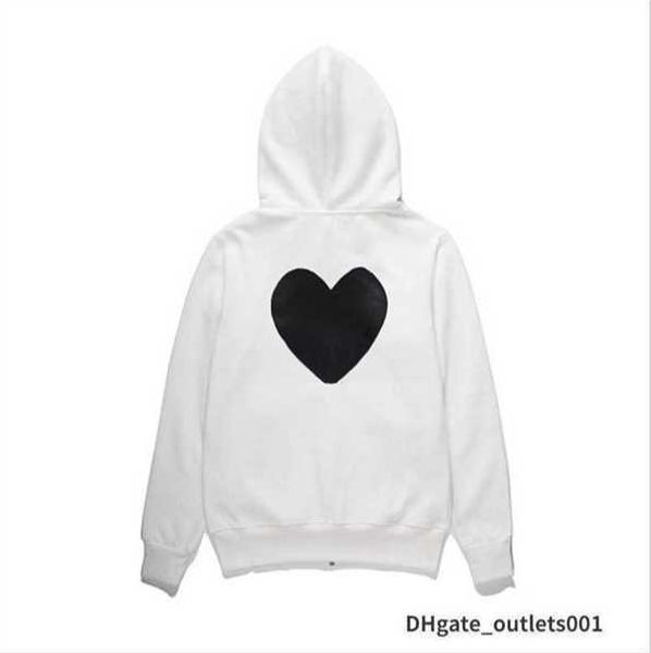 men's hoodies sweatshirts 22s designer play commes jumpers des garcons letter embroidery long sleeve pullover women red heart loose swe, Black
men's hoodies sweatshirts 22s designer play commes jumpers des garcons letter embroidery long sleeve pullover women red heart loose swe, Black