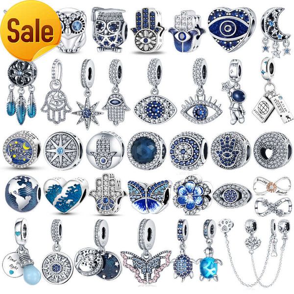 925 sterling silver dangle charm color evil eye owl air balloon blue bead pendant bead fit pandora charms bracelet diy jewelry accessories, Black
925 sterling silver dangle charm color evil eye owl air balloon blue bead pendant bead fit pandora charms bracelet diy jewelry accessories, Black