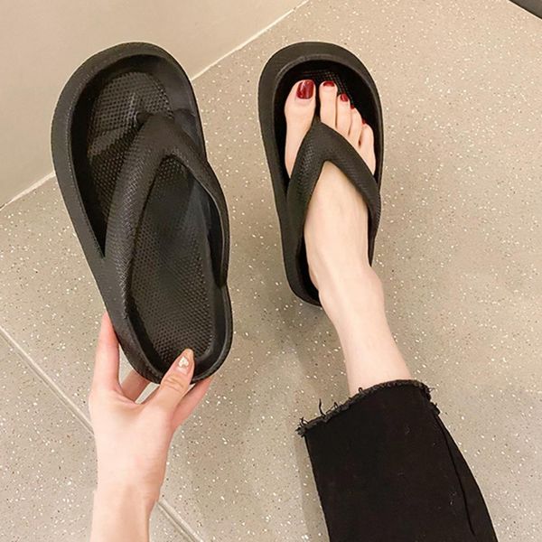 slippers soft sole eva women's flip flops thick platform open toe antislip flat heel summer women super light cloud slides 230427, Black
slippers soft sole eva women's flip flops thick platform open toe antislip flat heel summer women super light cloud slides 230427, Black