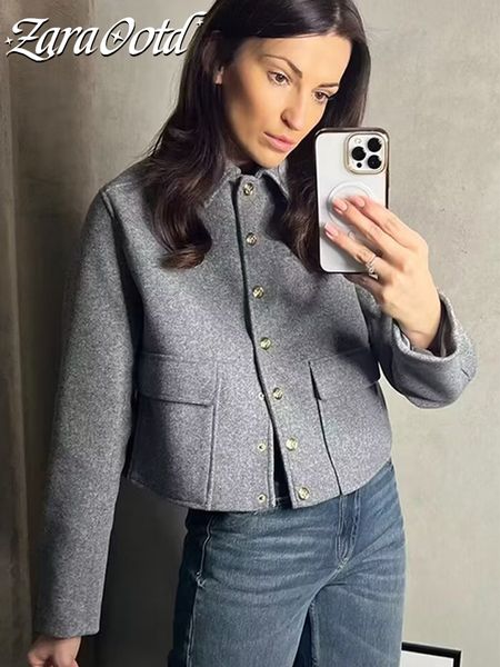 women's jackets fashion solid slim chic cropped jackets women spring long sleeve short coats female turn down collar high streetwear 2, Black;brown
women's jackets fashion solid slim chic cropped jackets women spring long sleeve short coats female turn down collar high streetwear 2, Black;brown