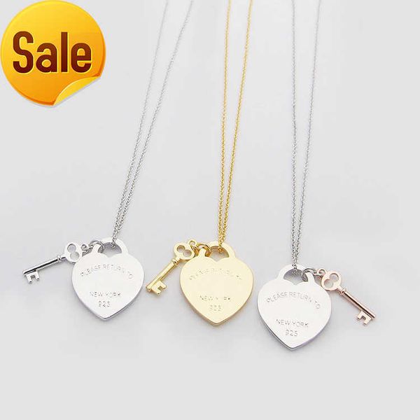 womens love heart pendant necklaces designer jewelry key necklaces for women gold/silver/rose with full package of brand as wedding christma
womens love heart pendant necklaces designer jewelry key necklaces for women gold/silver/rose with full package of brand as wedding christma