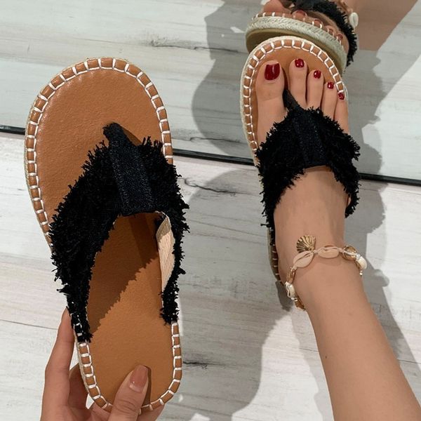 slipper's denim slippers 2023 summer fashion open toe beach flip flops platform shoes female casual sandals slides 230427, Black
slipper's denim slippers 2023 summer fashion open toe beach flip flops platform shoes female casual sandals slides 230427, Black