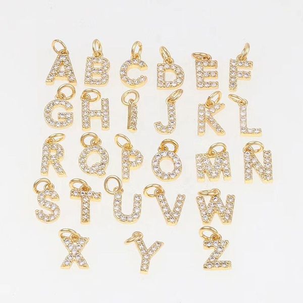 diy brass cubic zirconia crystal 26 letter charms pendants for women earring jewelry accessories 9.6*5.5mm, Bronze;silver
diy brass cubic zirconia crystal 26 letter charms pendants for women earring jewelry accessories 9.6*5.5mm, Bronze;silver