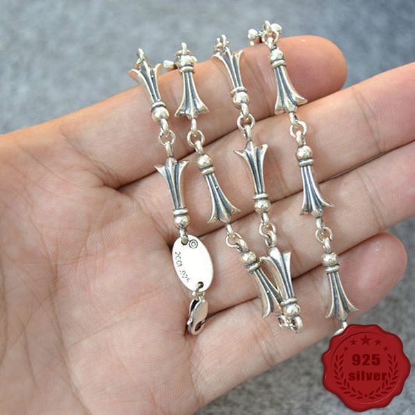40026 s925 sterling silver necklace punk hip hop swallowtail bamboo chain sweater chain jewelry silver buckle label letter neck rope fashion
40026 s925 sterling silver necklace punk hip hop swallowtail bamboo chain sweater chain jewelry silver buckle label letter neck rope fashion