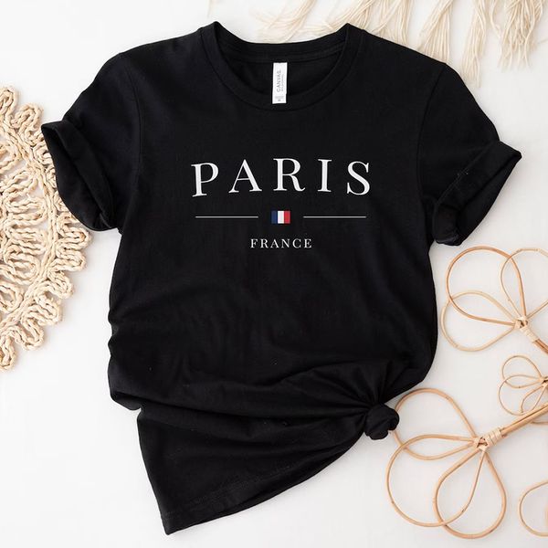women's t-shirt est women's summer paris letters print y2k t-shirt ladies short sleeved luxury tees clothing loose pure cotton sof, White
women's t-shirt est women's summer paris letters print y2k t-shirt ladies short sleeved luxury tees clothing loose pure cotton sof, White