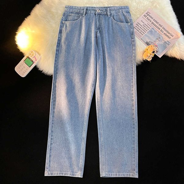 men's jeans high grade straight leg jeans for men's ins trendy brand loose casual pants spring trend wide leg pantsddomddom, Blue
men's jeans high grade straight leg jeans for men's ins trendy brand loose casual pants spring trend wide leg pantsddomddom, Blue