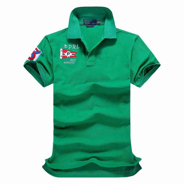 2023 of summer classic fashion big horse short sleeve polo men's t-shirt, White;black
2023 of summer classic fashion big horse short sleeve polo men's t-shirt, White;black