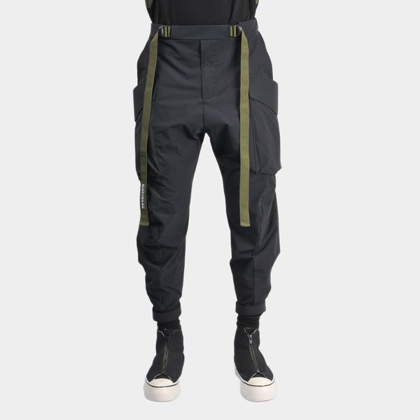 pants threedimensional tailoring city functional wind waterproof cropped pants nosucism men trouswers, Black
pants threedimensional tailoring city functional wind waterproof cropped pants nosucism men trouswers, Black