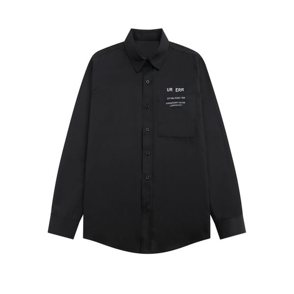 2023 designers mens dress shirts business fashion casual shirt brands men shirts spring slim fit shirts chemises de marque pour hommes hcs#2, White;black
2023 designers mens dress shirts business fashion casual shirt brands men shirts spring slim fit shirts chemises de marque pour hommes hcs#2, White;black