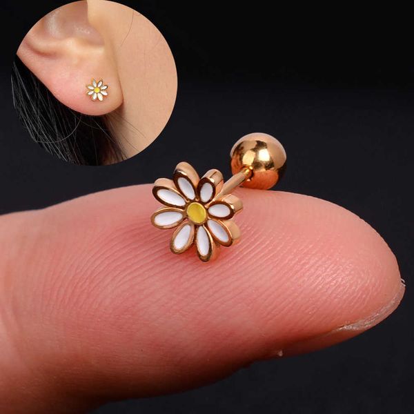 charm 1 buah anting-anting kancing enamel salib bintang salju mahkota bunga aster tindik helix tulang lunak tragus telinga baja tahan karat, Golden
charm 1 buah anting-anting kancing enamel salib bintang salju mahkota bunga aster tindik helix tulang lunak tragus telinga baja tahan karat, Golden
