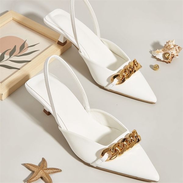 sandals summer women sandals pointed toe slingback female casual outdoor slides slippers metal chain flats with shoes ladies mules 230427, Black
sandals summer women sandals pointed toe slingback female casual outdoor slides slippers metal chain flats with shoes ladies mules 230427, Black
