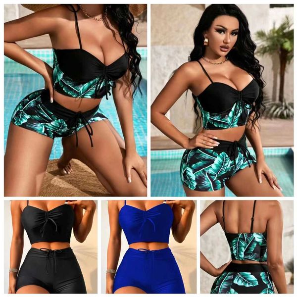 women's split 2023 high waist flat angle lace up printed solid color spliced swimwear
women's split 2023 high waist flat angle lace up printed solid color spliced swimwear