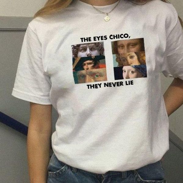 t-shirt kuakuayu hjn the eyes chico then never lie funny printing cotton t shirt man women funny short sleeve short cool tshirt, White
t-shirt kuakuayu hjn the eyes chico then never lie funny printing cotton t shirt man women funny short sleeve short cool tshirt, White