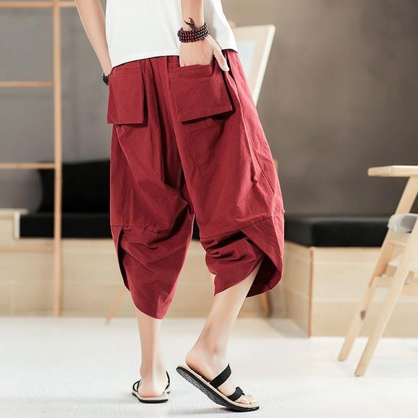 pants 2023 summer men cotton harem pants men casual hip hop streetwear trousers male drawstring cross bloomers calflength pants, Black
pants 2023 summer men cotton harem pants men casual hip hop streetwear trousers male drawstring cross bloomers calflength pants, Black