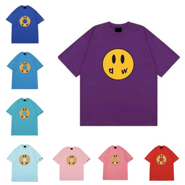 men's designer t-shirts smile face doughnuts printed tee women's summer quick-drying loose cotton round neck high street drews ho, White;black
men's designer t-shirts smile face doughnuts printed tee women's summer quick-drying loose cotton round neck high street drews ho, White;black