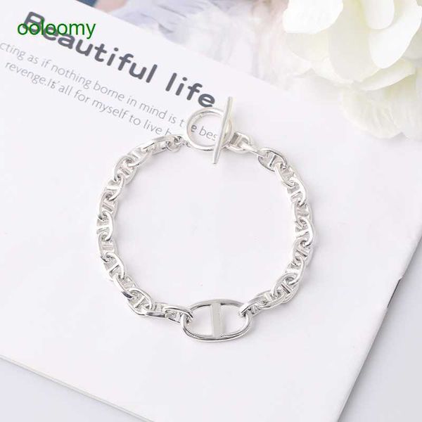 hemres designer bracelet 925 silver pig nose girls' bracelet ins japanese and korean pure handjewelry personalized simple jewelry small, Black
hemres designer bracelet 925 silver pig nose girls' bracelet ins japanese and korean pure handjewelry personalized simple jewelry small, Black