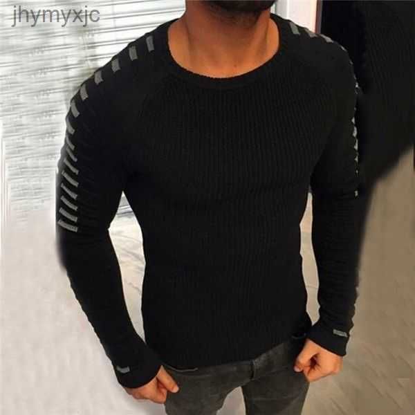 new fashion men sweater long sleeve casual pullover male autumn round neck patchwork knitted sweaters outwear 8j0619 2 uy0w, White;black
new fashion men sweater long sleeve casual pullover male autumn round neck patchwork knitted sweaters outwear 8j0619 2 uy0w, White;black
