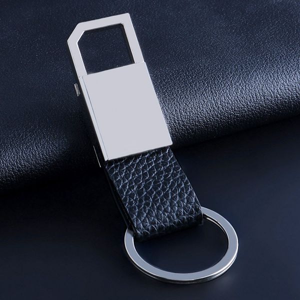 practical design black leather keychain key ring chains for men women gift, Slivery;golden
practical design black leather keychain key ring chains for men women gift, Slivery;golden
