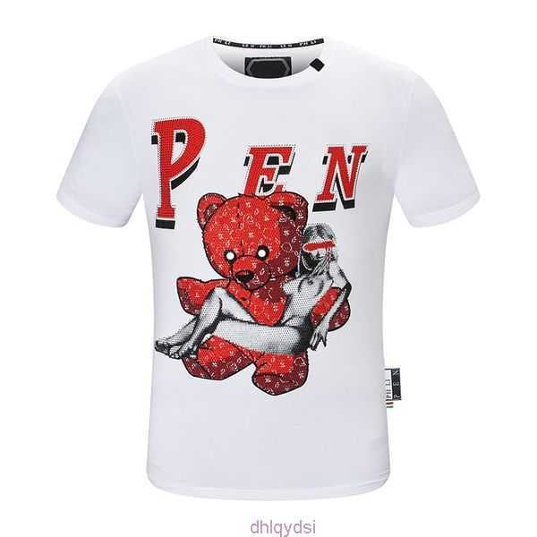 men's fashion phillip t-shirts plain summer designer t shirts for men qp letter embroidery mens women clothing short sleeved tees 6 dv, White;black
men's fashion phillip t-shirts plain summer designer t shirts for men qp letter embroidery mens women clothing short sleeved tees 6 dv, White;black