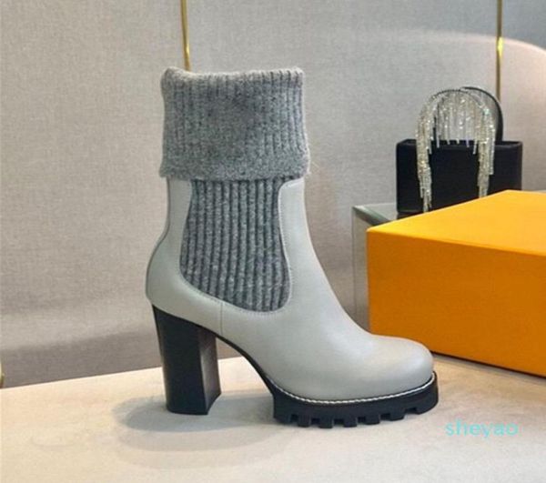 knitted wool socks boot with thick heels autumn and winter highheeled thick soled ankle boots size 35399461123, Black
knitted wool socks boot with thick heels autumn and winter highheeled thick soled ankle boots size 35399461123, Black