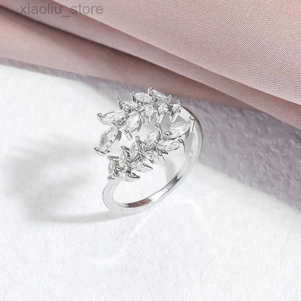 band rings exquisite inlaid zircon open ring for female minority design high grade fashion cool style personalized and versatile index finge, Silver
band rings exquisite inlaid zircon open ring for female minority design high grade fashion cool style personalized and versatile index finge, Silver