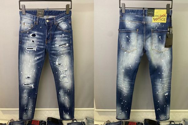new men jeans hole light blue dark gray italy brand man long pants trousers streetwear denim skinny slim straight biker jean for d2 28-38 si
new men jeans hole light blue dark gray italy brand man long pants trousers streetwear denim skinny slim straight biker jean for d2 28-38 si