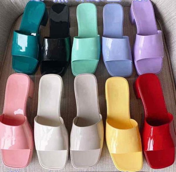 women rubber high heels platform slide sandal 55cm platform slipper pink green candy colors outdoor womens beach slides slippers 2461403, Black
women rubber high heels platform slide sandal 55cm platform slipper pink green candy colors outdoor womens beach slides slippers 2461403, Black