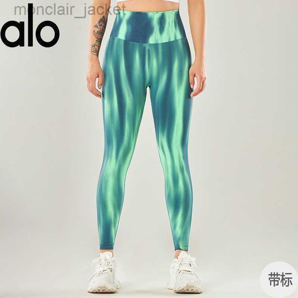 desginer alos yoga legging new tie dyed pants women's seamless high waist pleated peach pants sports trend fitness pants, Black
desginer alos yoga legging new tie dyed pants women's seamless high waist pleated peach pants sports trend fitness pants, Black
