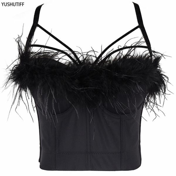 t-shirt winter vintage feather crop with cups women nightclub show cropped push up bralette bra female corset slim clothes, White
t-shirt winter vintage feather crop with cups women nightclub show cropped push up bralette bra female corset slim clothes, White